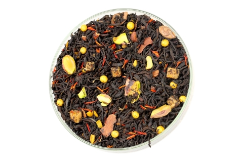 Herbata Czarna CZEKOLADA DUBAJSKA (50g) (KT) Aromatyczna Pistacjowa Nuta !!